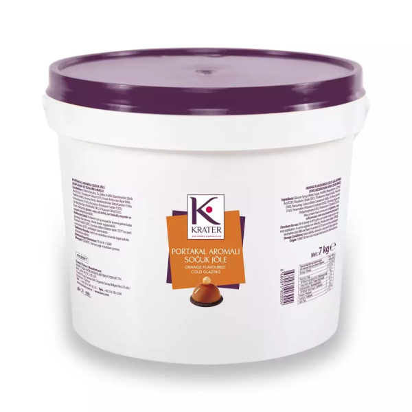 Krater Portakal Aromalı Soğuk Jöle 7 Kg.