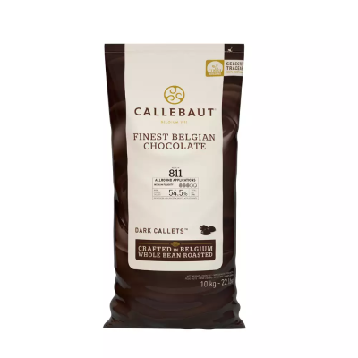 Callebaut Bitter Kuvertür Çikolata %54.5 Kakao ( 10 Kg.)