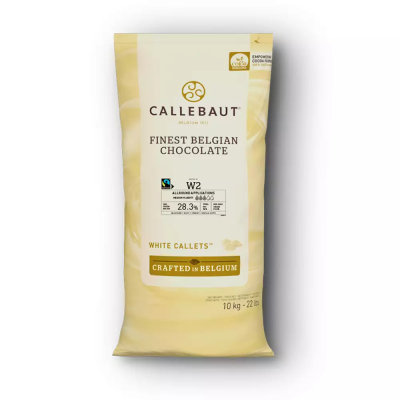 Callebaut %28 Kakao Beyaz Kuvertür Çikolata ( 10 Kg. )