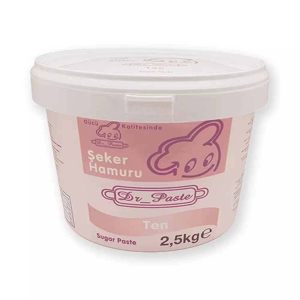 Dr. Paste Dekor Hamuru (Şeker Hamuru) 2.5 Kg. Ten Rengi