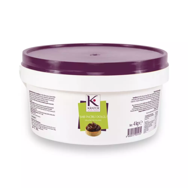 Krater Sarı incirli Dolgu 4 Kg.