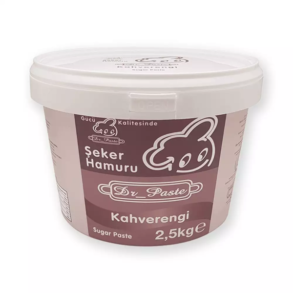 Dr. Paste Dekor Hamuru (Şeker Hamuru) 2.5 Kg. Kahverengi
