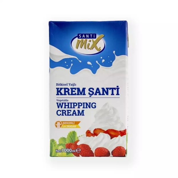 Şantimix Şekerli Sıvı Krema 1 Kg.  ( 12 Adet )