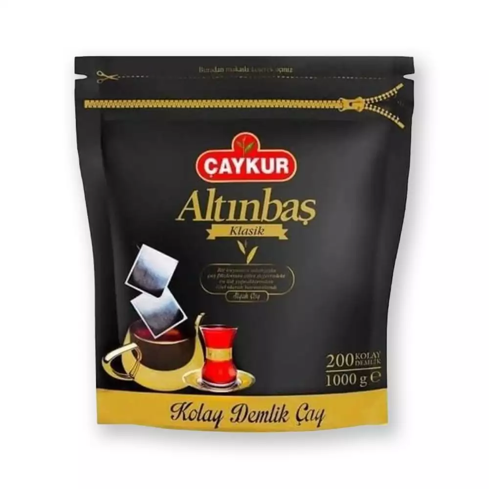 Çaykur Altınbaş Demlik Poşet Çay 5gr x 200 Adet. ( 1 Kg. )