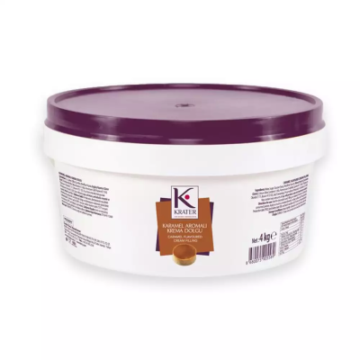 Krater Karamel Krema Dolgu 4 Kg.