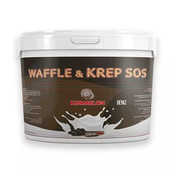 Karmelon Waffle sos (Fildişi) 10 Kg. Plastik Kova