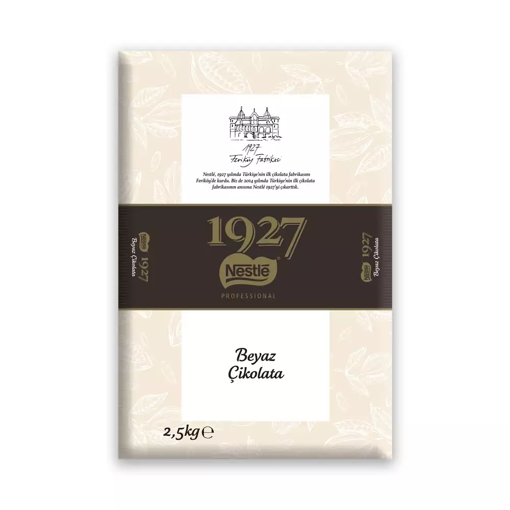 Nestle Professional 1927 Beyaz(Fildişi) Kuvertür 2.5 Kg.