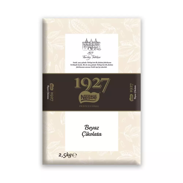 Nestle Professional 1927 Beyaz(Fildişi) Kuvertür 2.5 Kg.