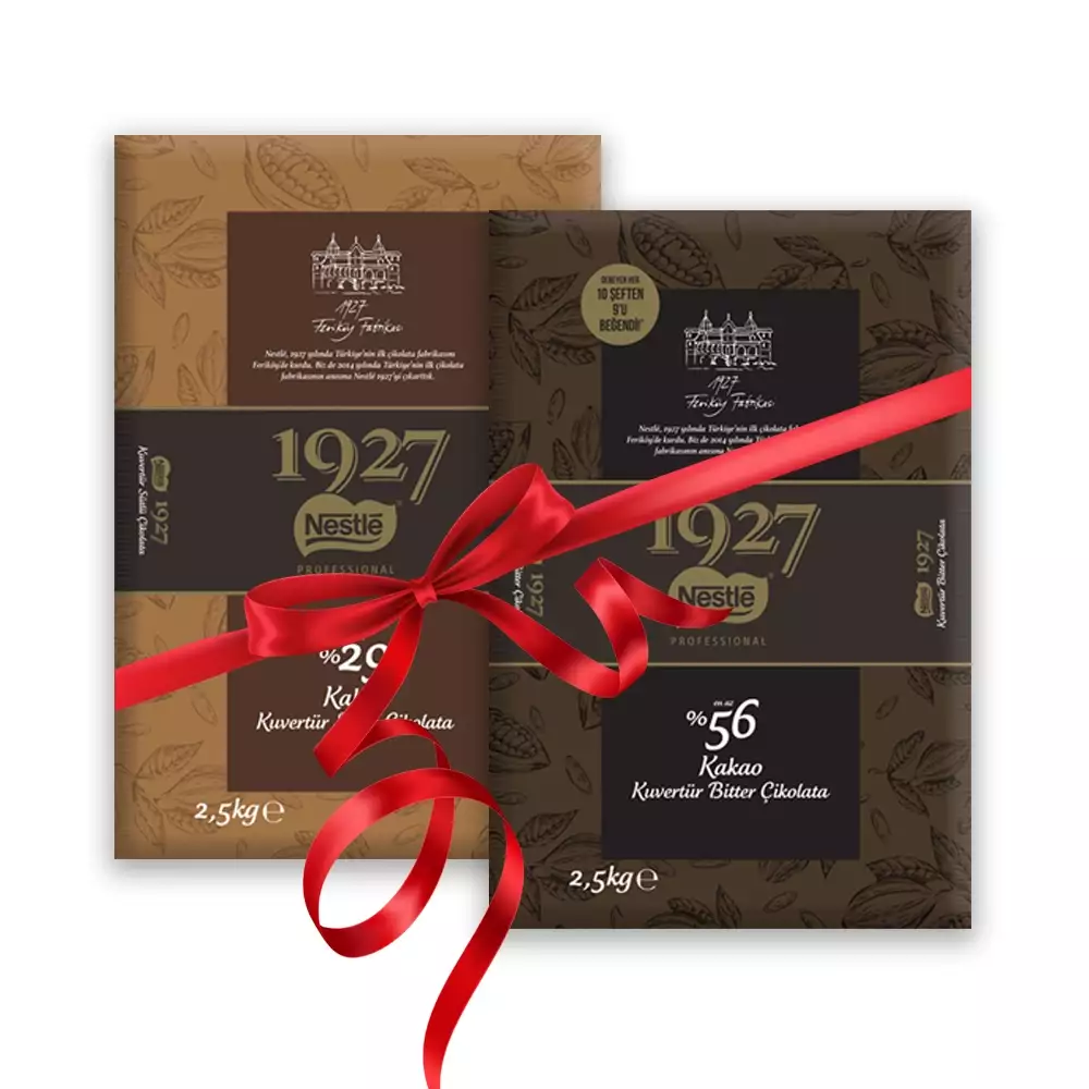 Nestle Professional Bitter %56 Kakao ve Sütlü Kuvertür 2.5 Kg.