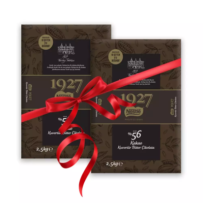 Nestle Professional %56 Kakao Bitter Kuvertür 2'li