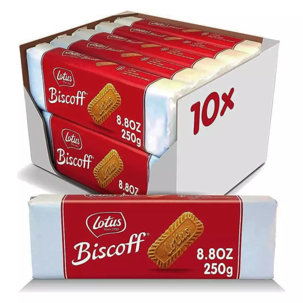 Lotus Biscoff Bisküvi 250 g x 10 Paket