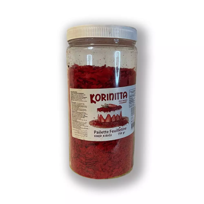 Korinitta Krep Kırığı 750 Gr. Çilekli