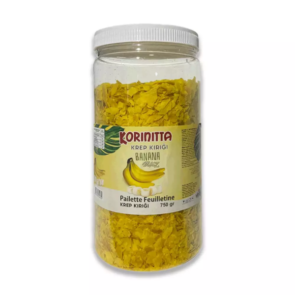 Korinitta Krep Kırığı 750 Gr. Muzlu
