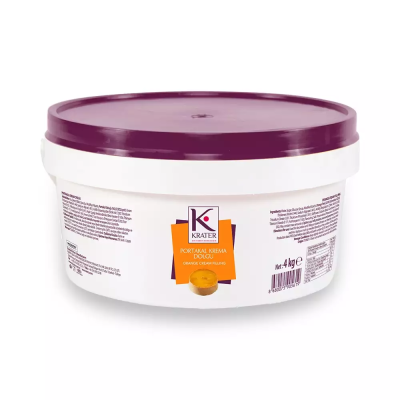 Krater Portakal Krema Dolgu 4 Kg.