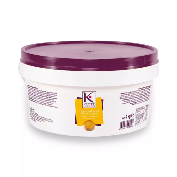 Krater Limon Krema Dolgu 4 Kg.