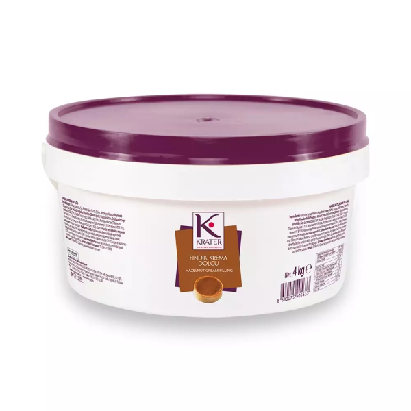 Krater Fındık Krema Dolgu 4 Kg.