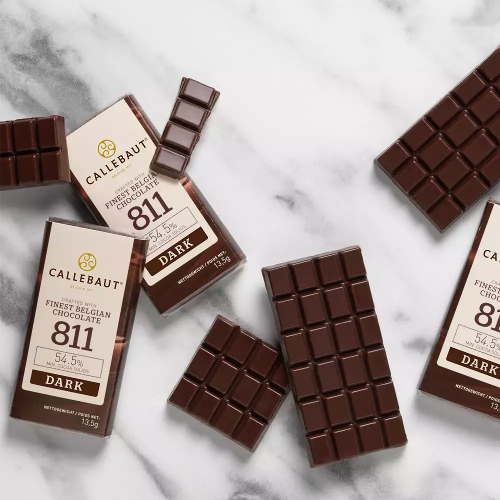 Callebaut 811 Napoliten 1.01 KG Bitter Çikolata 75 Adet - CHD-NA20762E1-999