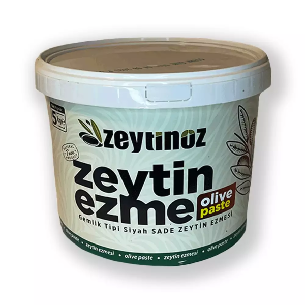 Zeytinöz Siyah Zeytin (Zeytin Ezmesi) 5 Kg.