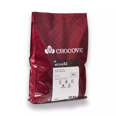 Chocovic Bitter CVD-T48318E-55B Pul 10 Kg.