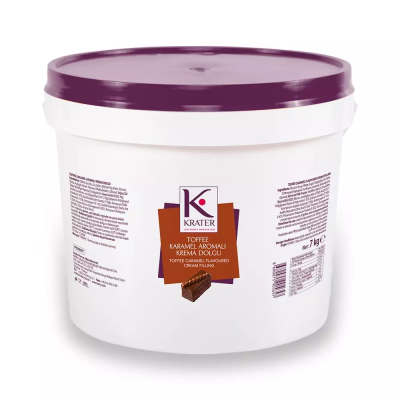 Krater Toffy Karamel Krema Dolgu 7 Kg.