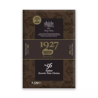 Nestle Professional Bitter Kuvertür %56 Kakao 2,5 Kg.