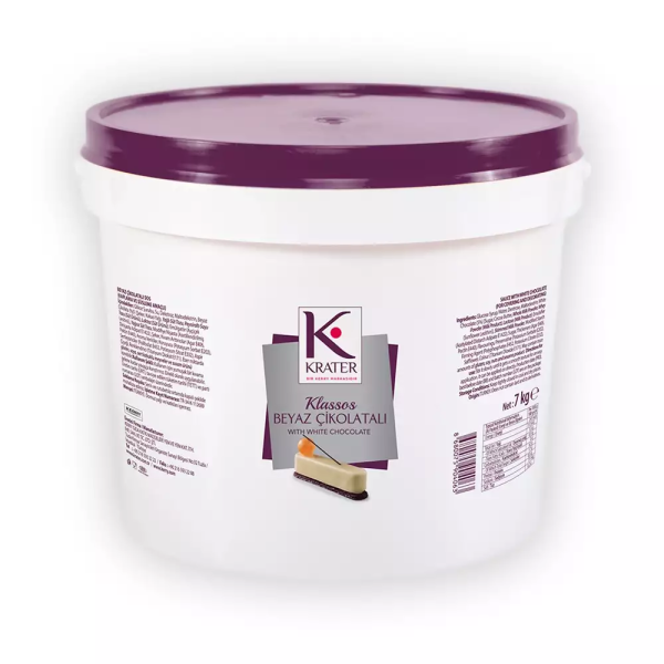 Krater Klassos Beyaz Çikolatalı Spesiyal Sos 7 Kg.
