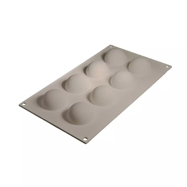 Cesil 8'li Yarım Küre Silikon Kalıp