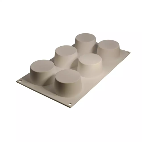 Cesil 6'lı Büyük Silikon Muffin Kalıbı