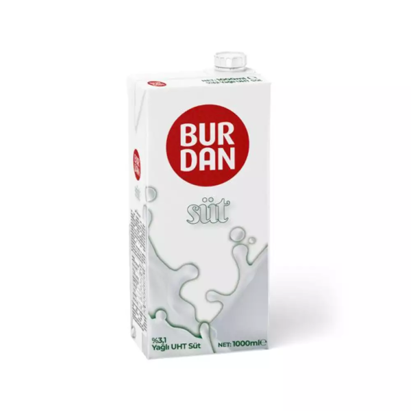 Burdan Tam Yağlı Süt (%3 Yağlı) 1 Kg.
