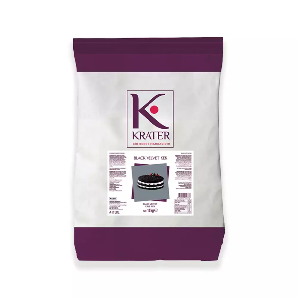 Krater Siyah Kek Velvet ( Black Velvet ) 10 Kg.