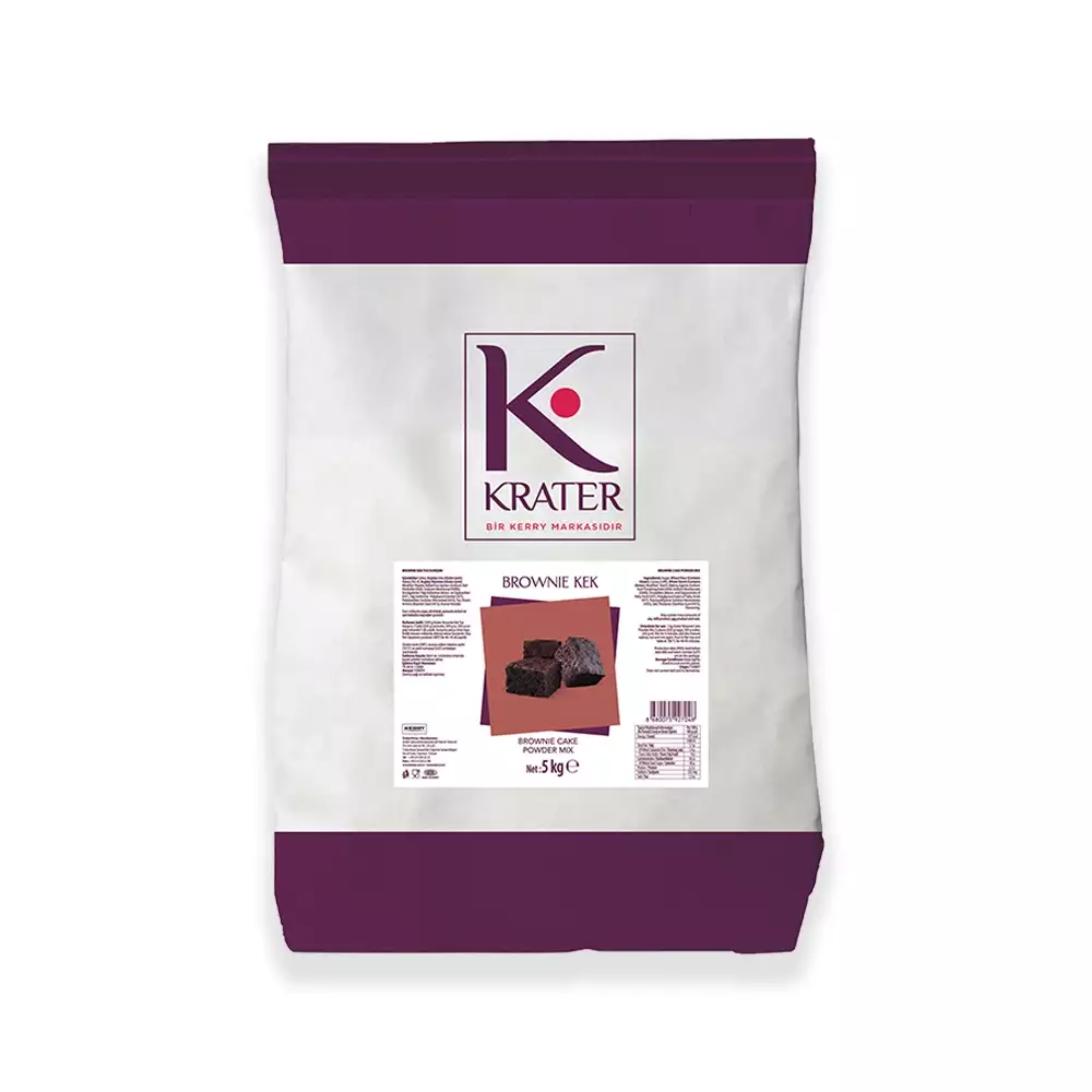 Krater Brownie Kek Karışımı 5 Kg.