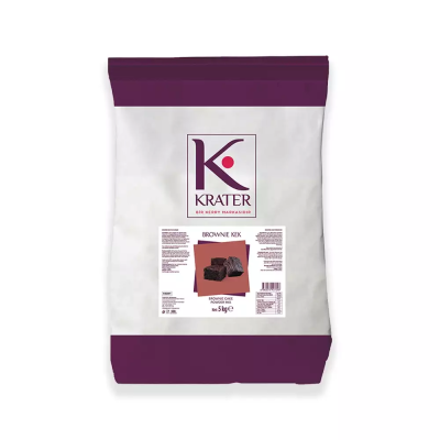 Krater Brownie Kek Karışımı 5 Kg.