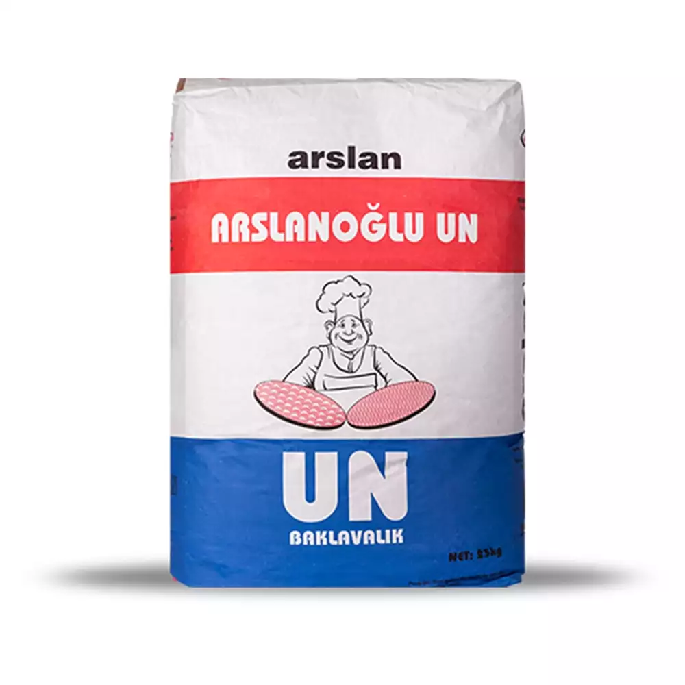 Arslan Baklava/Börek Un 25Kg. ( 1 Palet - 60 Adet )
