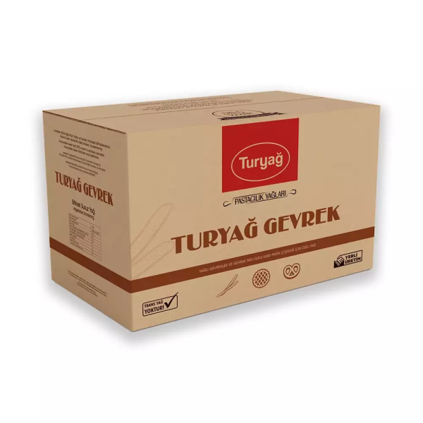 Turyağ Gevrek 20 Kg. ( 1 Palet 44 Adet )
