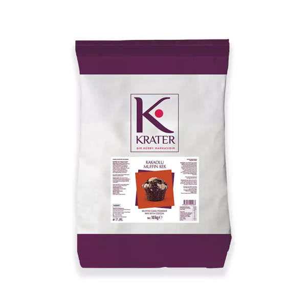 Krater Kakaolu Muffin Kek Karışımı 10 Kg.