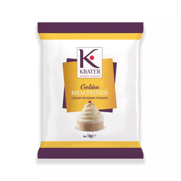 Krater Golden Patiseri 1Kg. ( 1 Koli 10 Adet - 1 Palet 50 Koli )