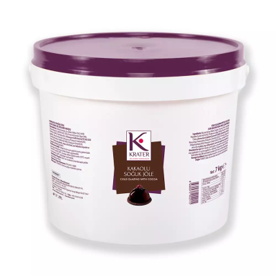 Krater Çikolatalı Jöle 7Kg. ( 1 Koli 4 Adet - 1 Palet 24 Koli )