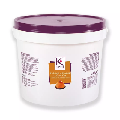 Krater Karamel Jöle 7Kg. ( 1 Koli 4 Adet - 1 Palet 24 Koli )
