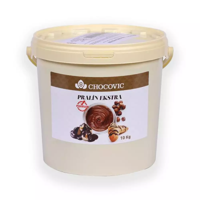 Chocovic Bomba Pralin %18 10 Kg. FNN-Q18 ( 1 Palet 50 Kova )