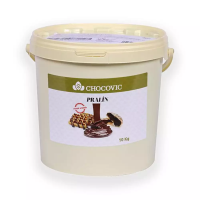Chocovic Fındık Pralin 10 Kg. FNN-S93 ( 1 Palet 50 Kova )