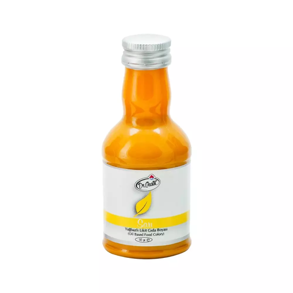 Dr Gusto Yağ Bazlı Likit Boya Limon Sarı 50 gr.