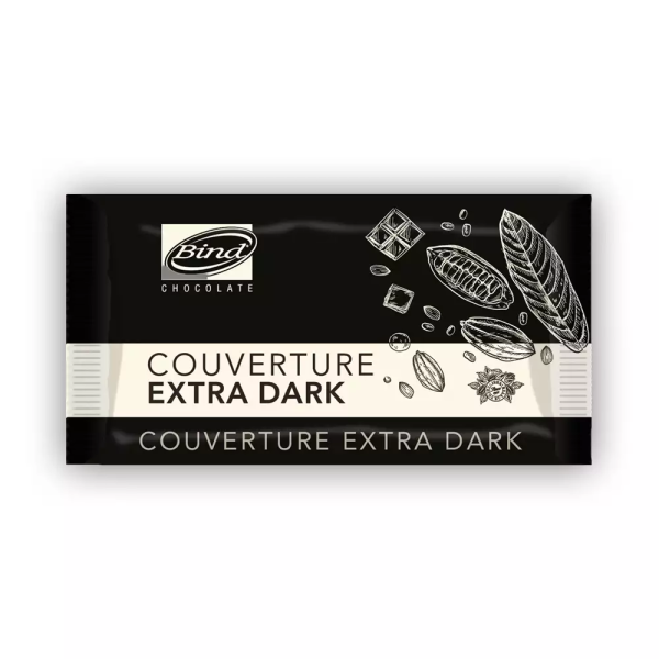 Bind Bitter Kuvertür Çikolata ( %55 Kakao )  2,5 Kg.