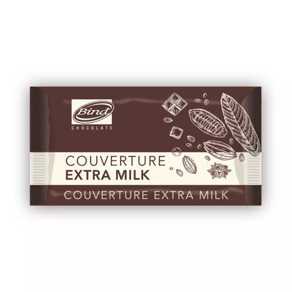Bind Extra Sütlü Kuvertür Çikolata 2,5 Kg.