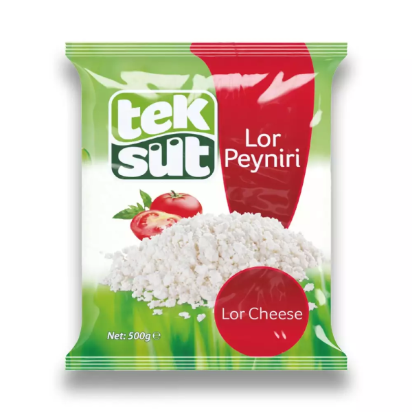 Tek Süt Lor Peyniri 500 Gr.