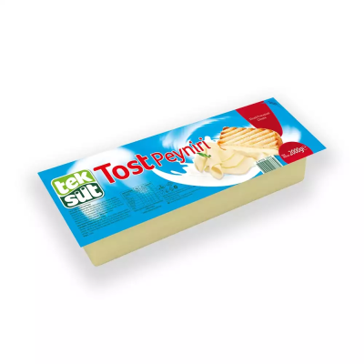 Tek Süt Yarım Yağlı Tost Peyniri 2 Kg.