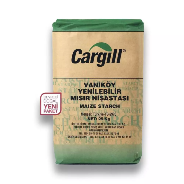 Cargill Nişasta 25 Kg. Craft Torba