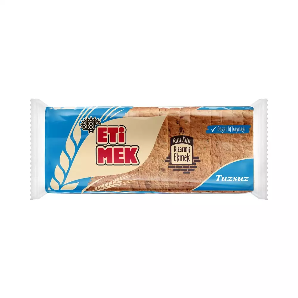 Eti Etimek Tuzsuz 143 Gr. x 12 Adet.