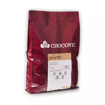 Chocovic CVM-T3128E-55B Sütlü Pul Çikolata %34