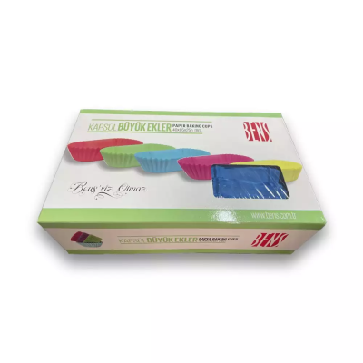 Bens Kapsül Ekler Büyük Renkli 85*40*25 600'lü