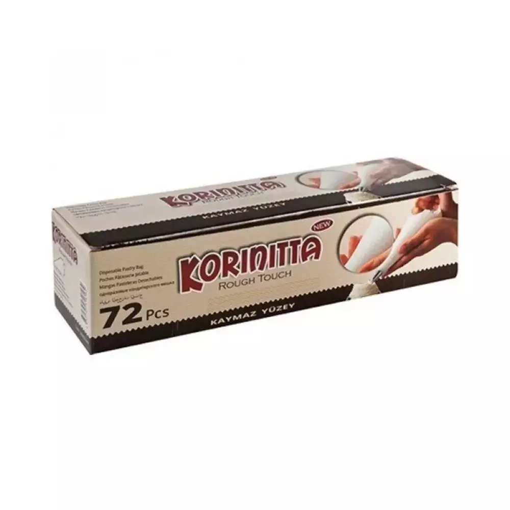 Korinitta Krema Torbası Şeffaf 72'li